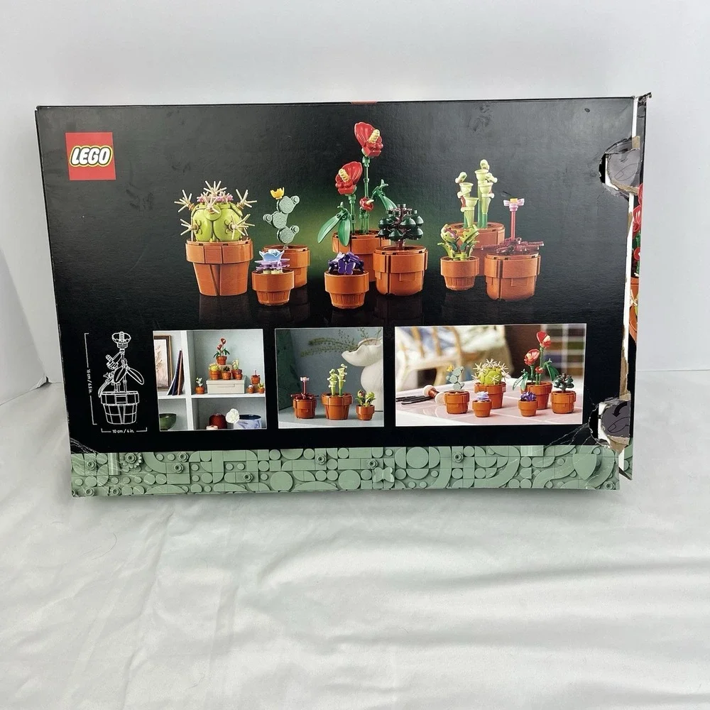 LEGO Botanicals: Tiny Plants (10329) Box And Manuals Only No Pieces No Pieces‎ - Picture 3 of 10